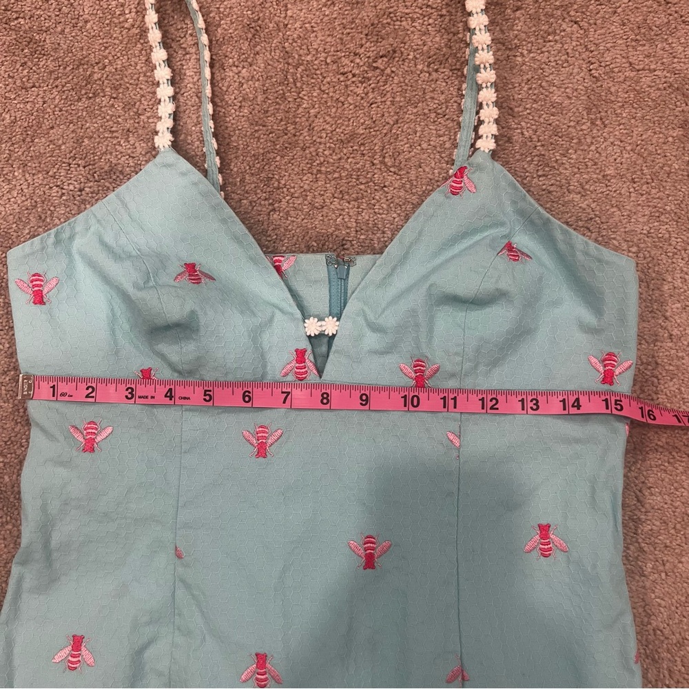 Lilly Pulitzer Baby Blue Dress Women’s Sz 6 - Picture 4 of 10
